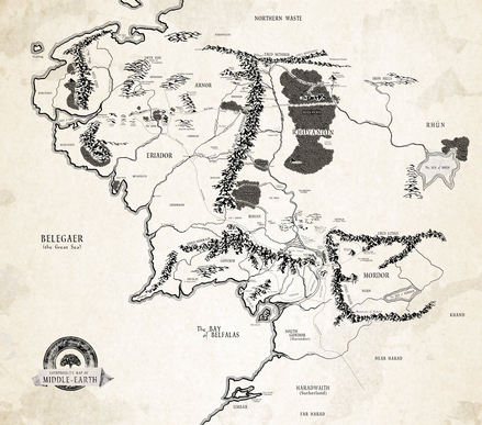 In A Land Far Away....Tolkien's Middle Earth